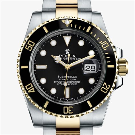 prezzo rolex submariner azzurro oro acciaio|rolex submersible ceramica.